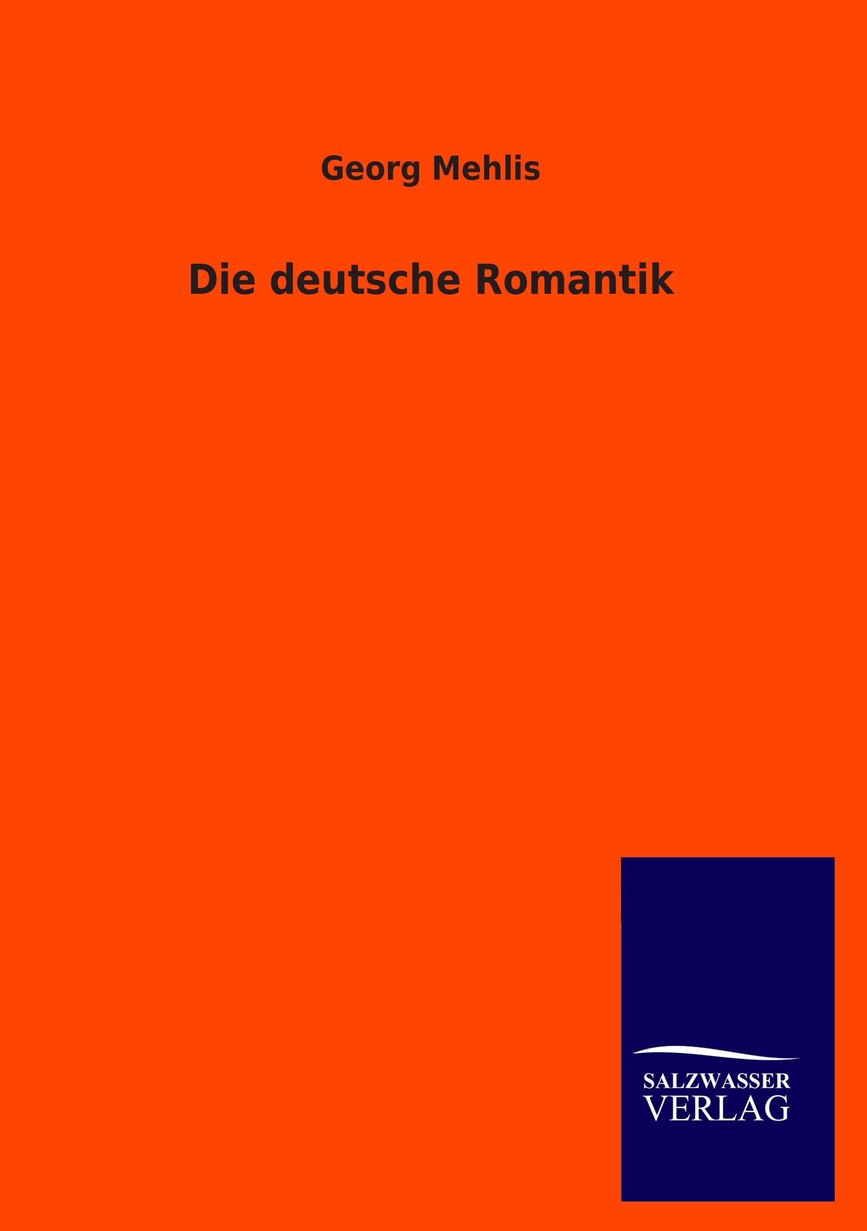 Vorderes Coverbild Die deutsche Romantik