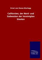 Vorderes Coverbild Californien, der Nord- und Südwesten der Vereinigten Staaten