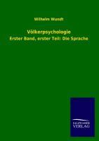 Vorderes Coverbild Völkerpsychologie