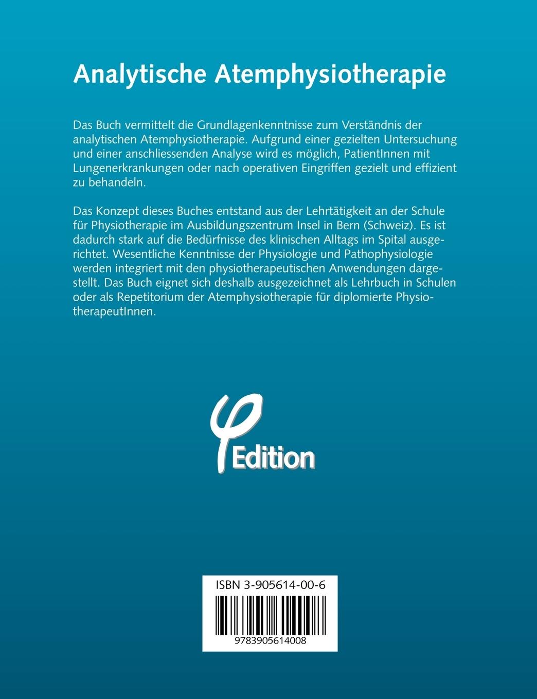 Rückseitencover Analytische Atemphysiotherapie