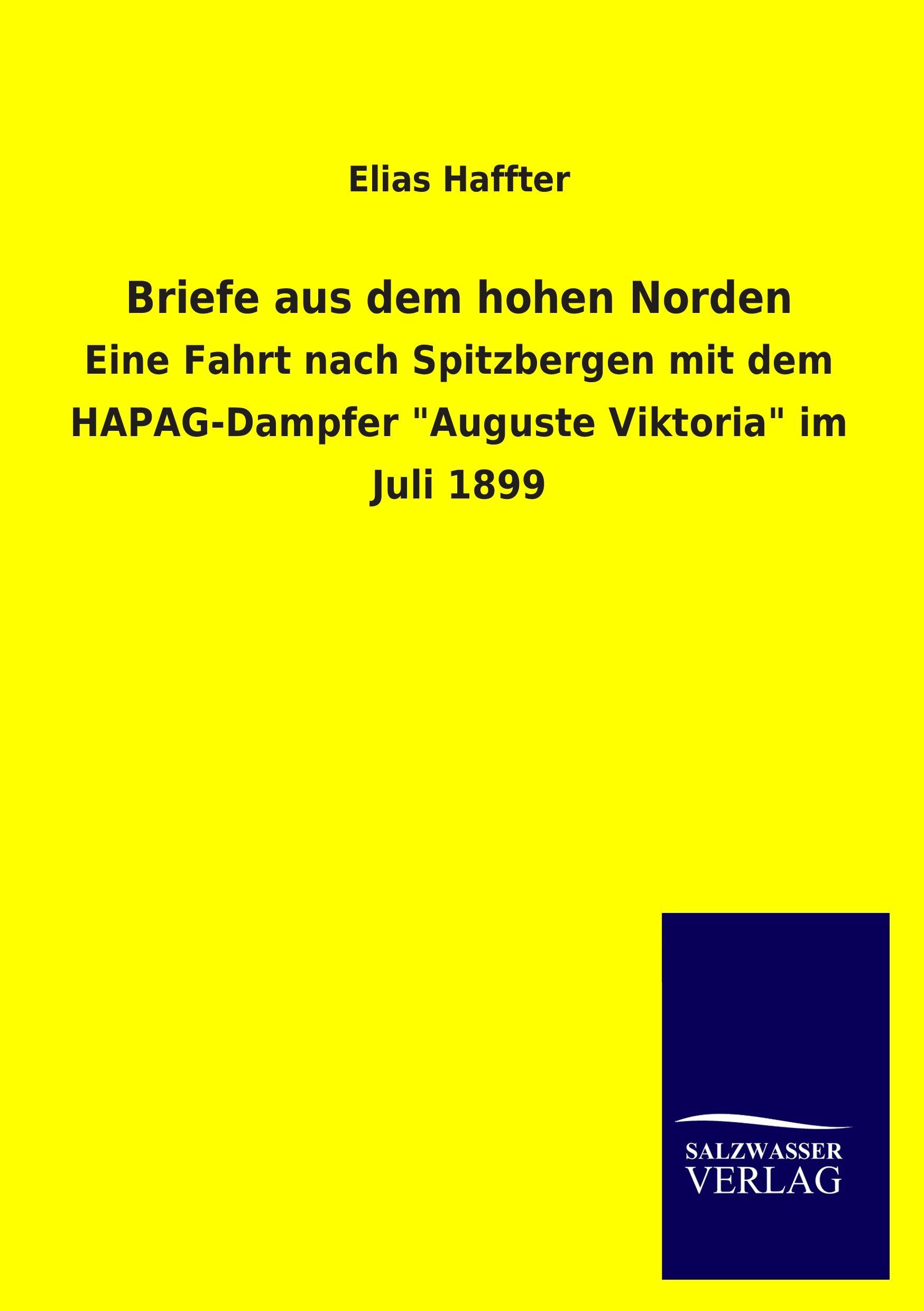 Vorderes Coverbild Briefe aus dem hohen Norden