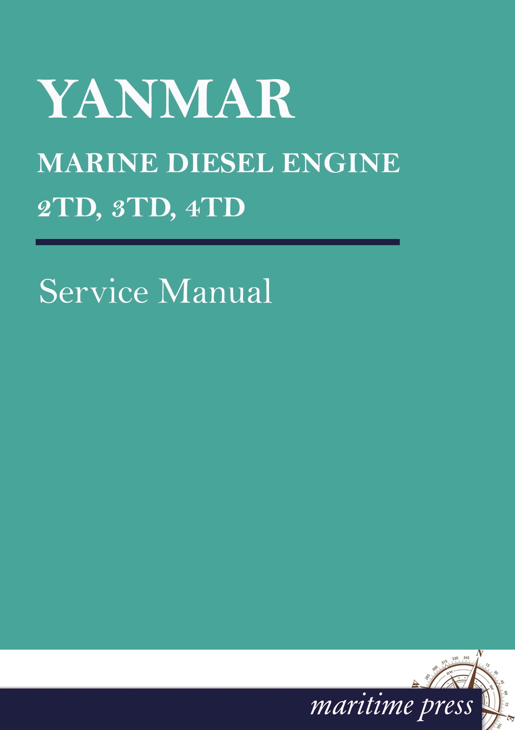 Vorderes Coverbild YANMAR MARINE DIESEL ENGINE 2TD, 3TD, 4TD