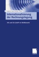 Vorderes Coverbild Internationalisierung der Rechnungslegung