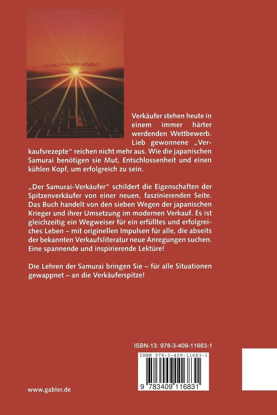 Rückseitencover Der Samurai-Verkäufer