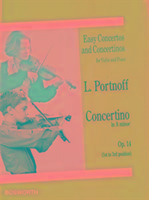 Vorderes Coverbild Concertino in a Minor Op. 14: Violin and Piano