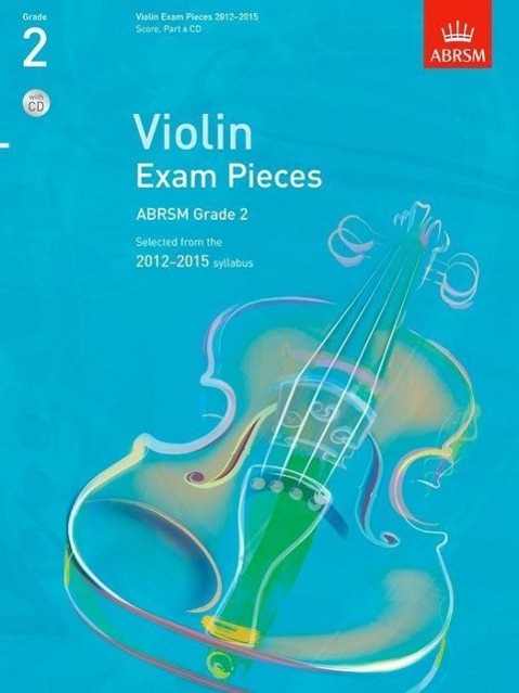 Vorderes Coverbild Violin Exam Pieces 2012-2015, ABRSM Grade 2