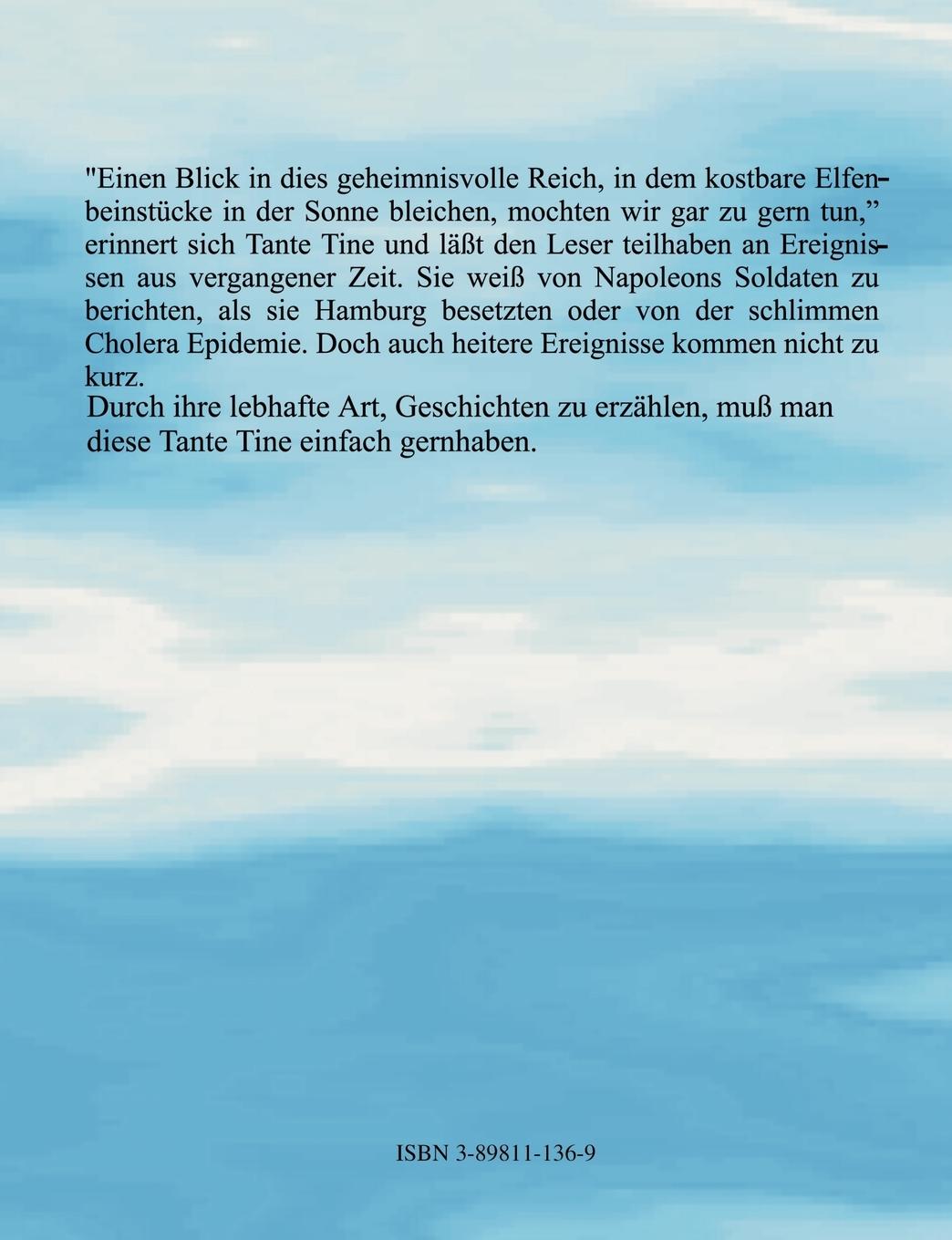 Rückseitencover Tante Tine erzählt