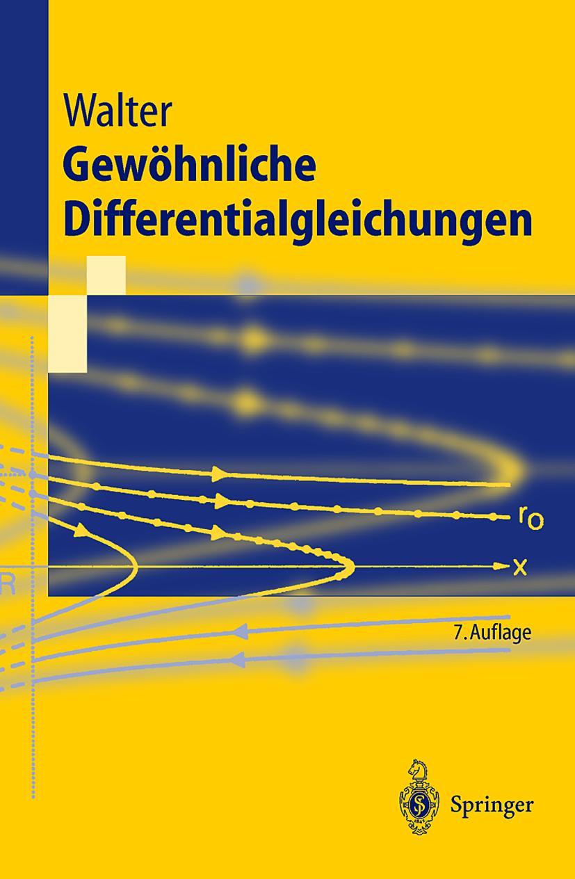 Vorderes Coverbild Gewöhnliche Differentialgleichungen