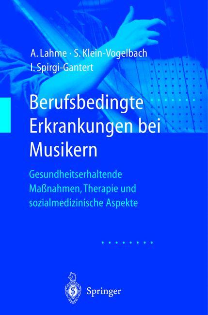 Vorderes Coverbild Berufsbedingte Erkrankungen bei Musikern
