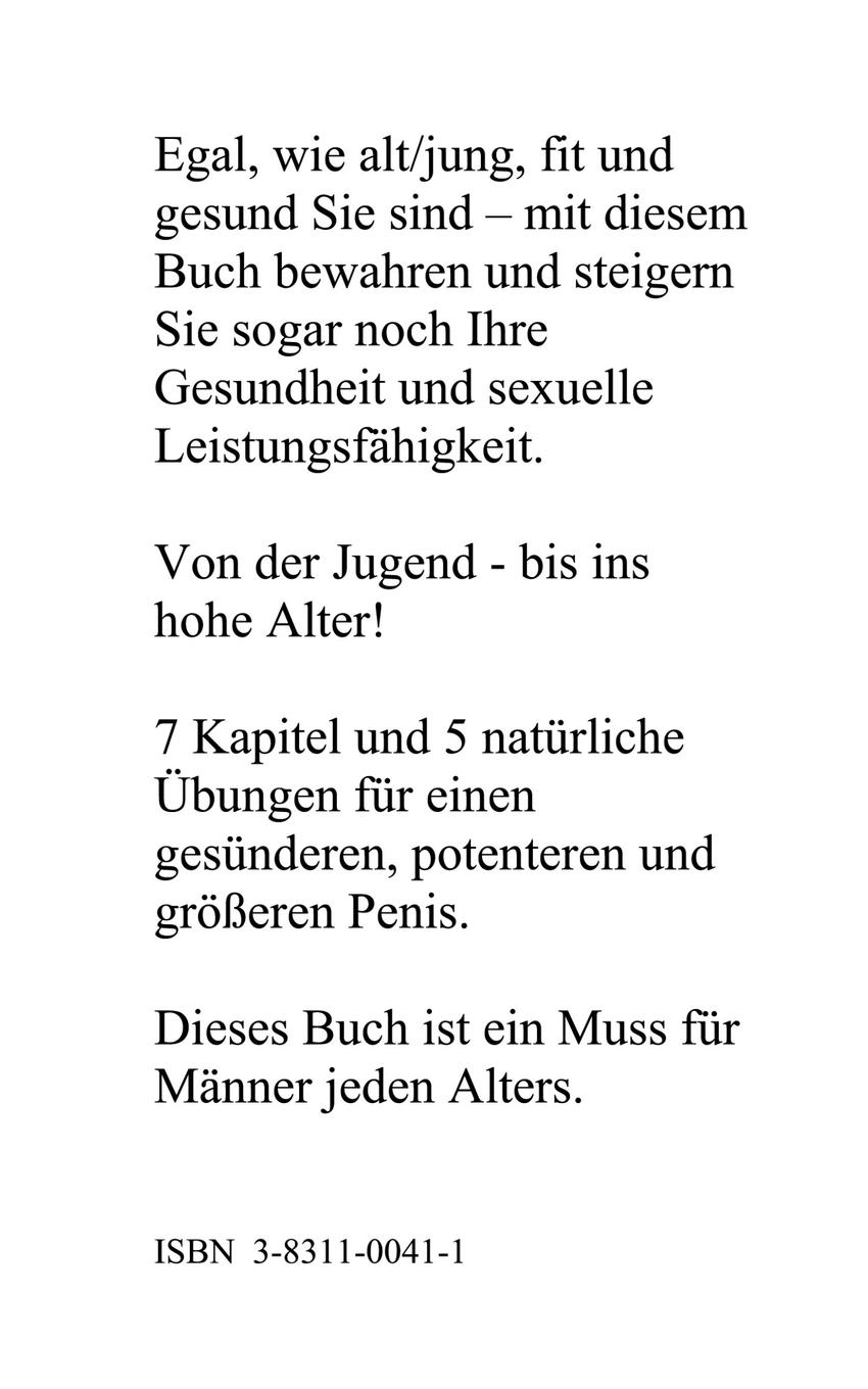 Rückseitencover Power Penis