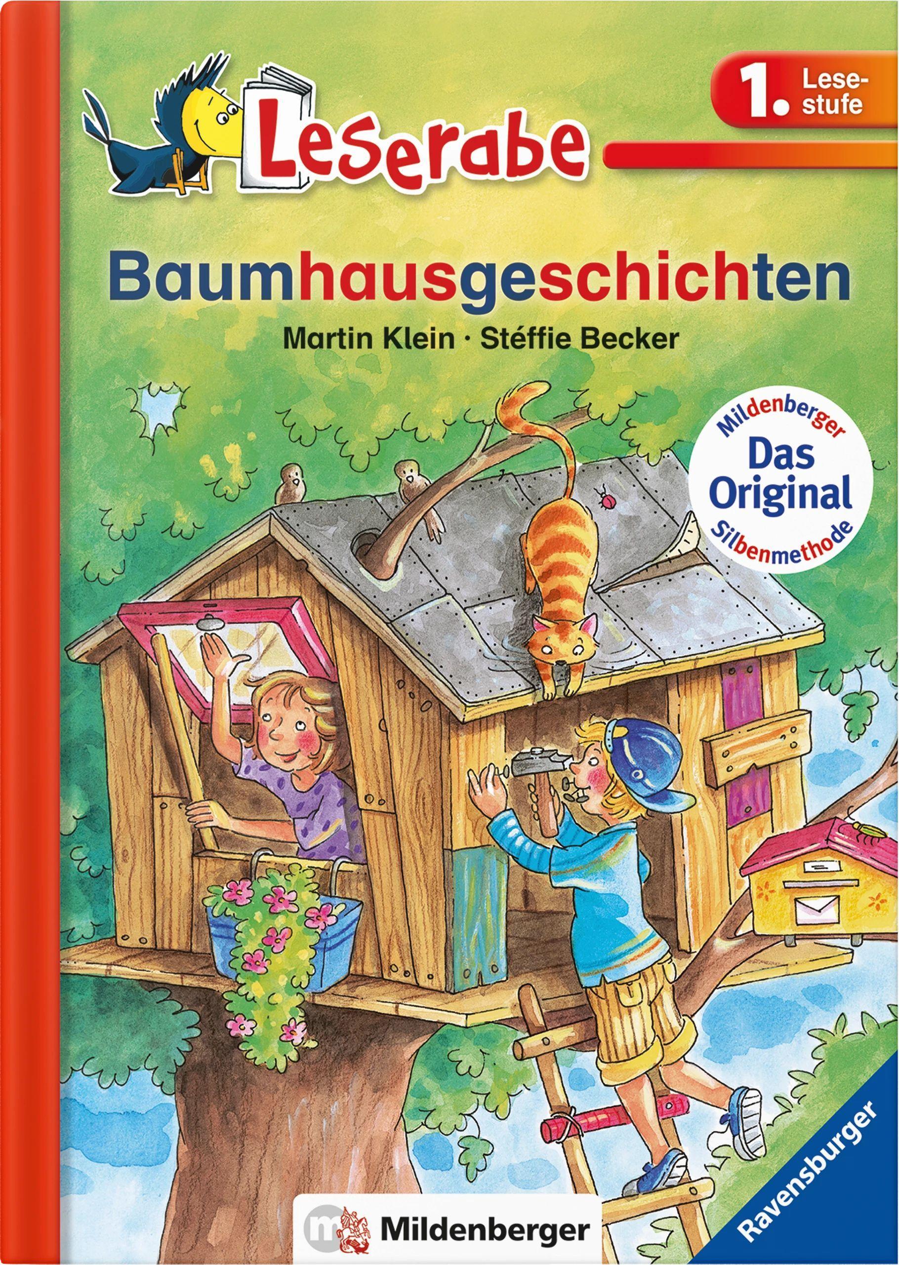 Vorderes Coverbild Leserabe 15. Lesestufe 1. Baumhausgeschichten