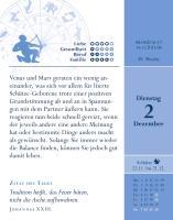 Beispielinhalt (Bild) Sternzeichenkalender Schütze 2014