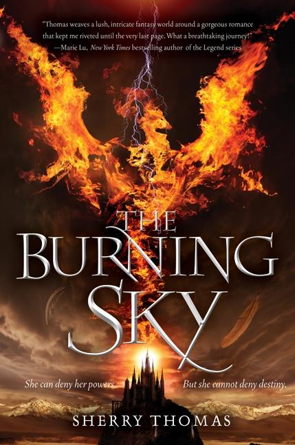 Vorderes Coverbild The Burning Sky
