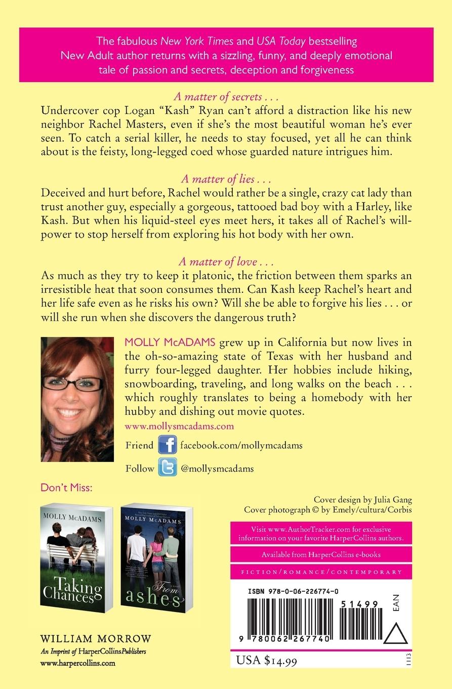 Rückseitencover Forgiving Lies