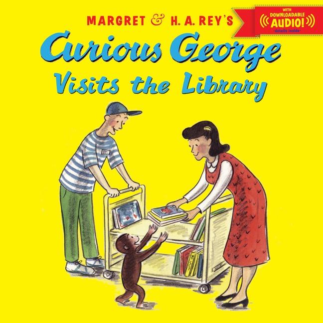 Vorderes Coverbild Curious George Visits the Library