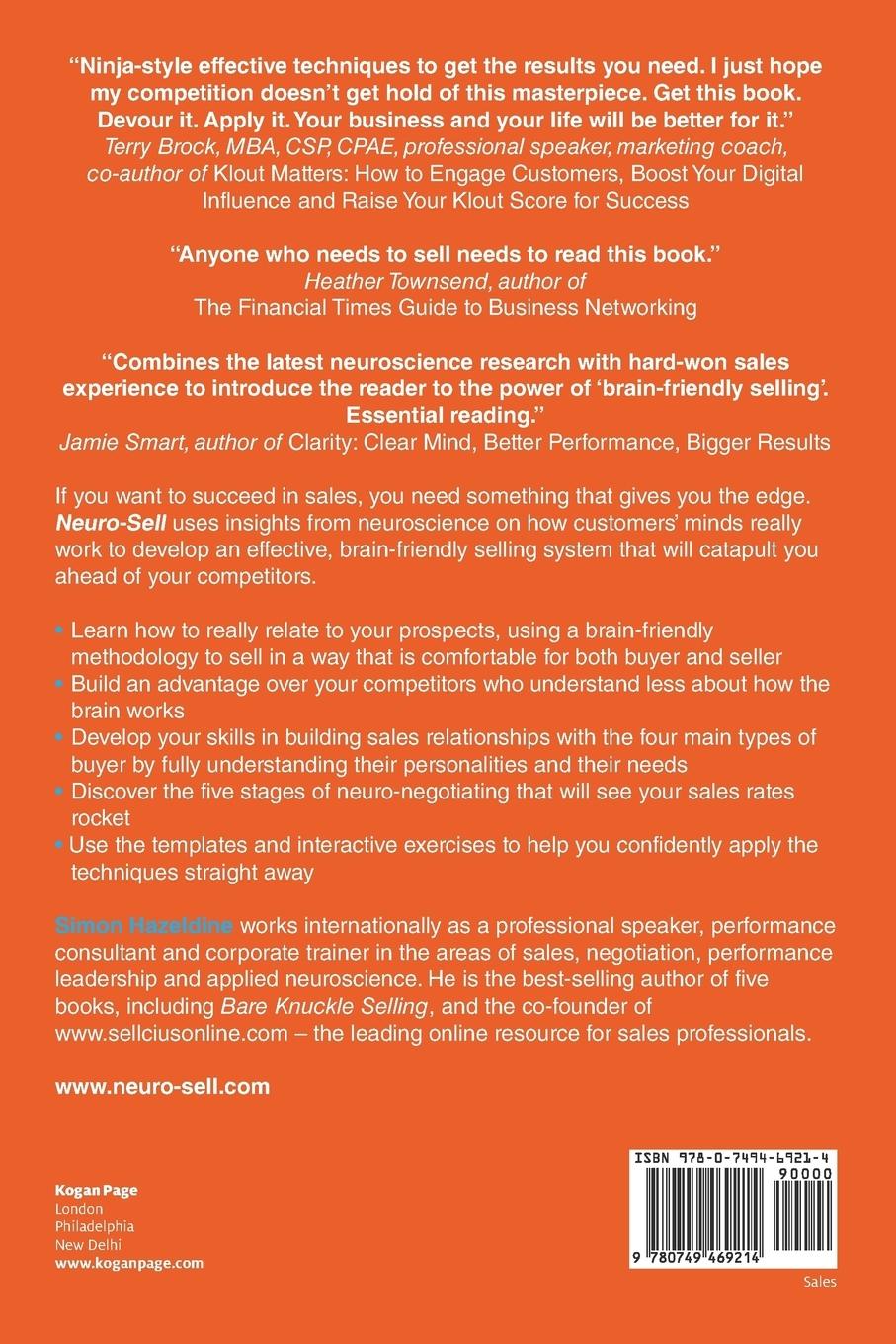 Rückseitencover Neuro-Sell