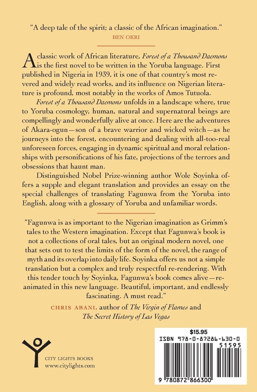 Rückseitencover Forest of a Thousand Daemons