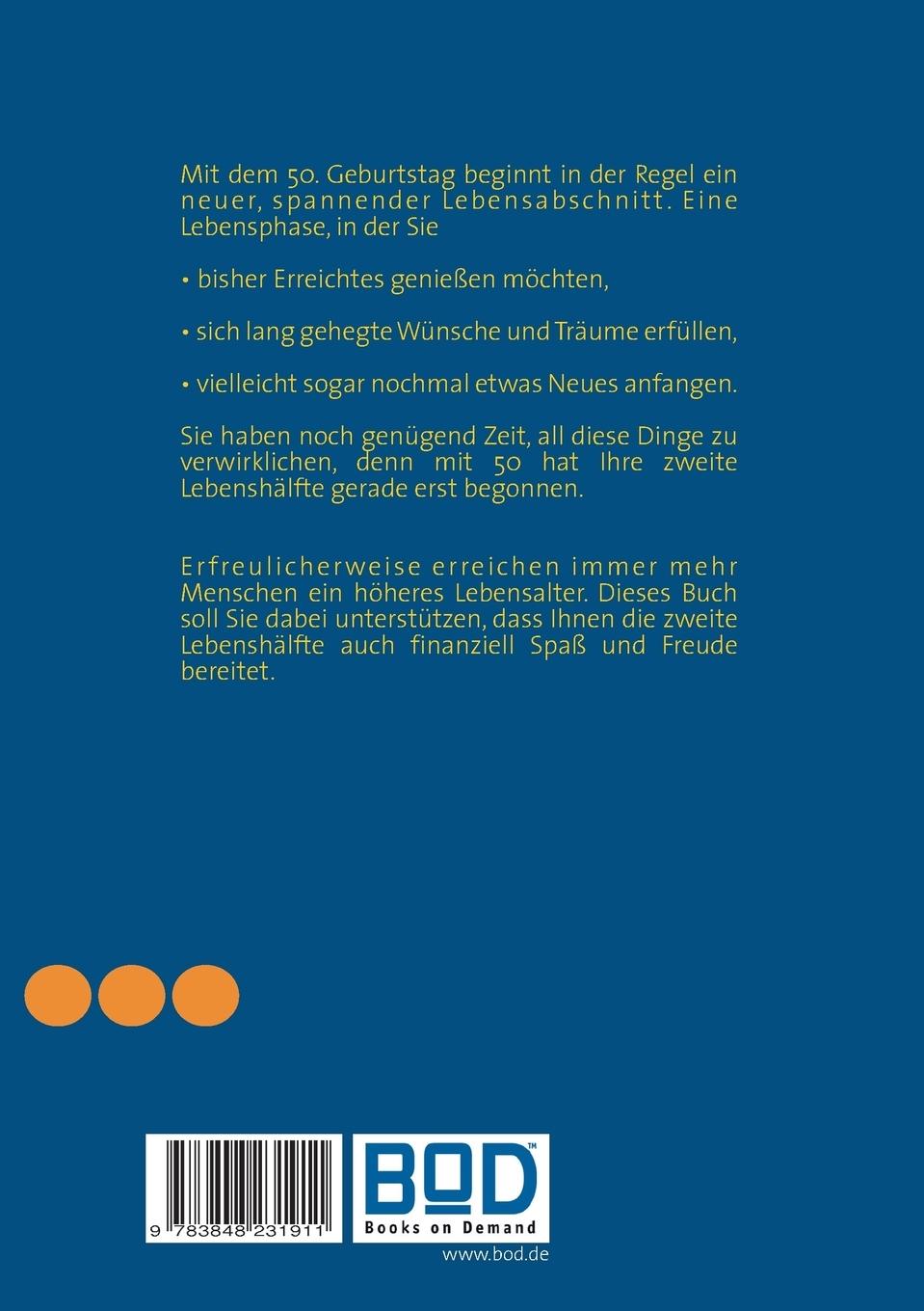 Rückseitencover Finanzplanung 50+