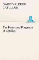 Vorderes Coverbild The Poems and Fragments of Catullus