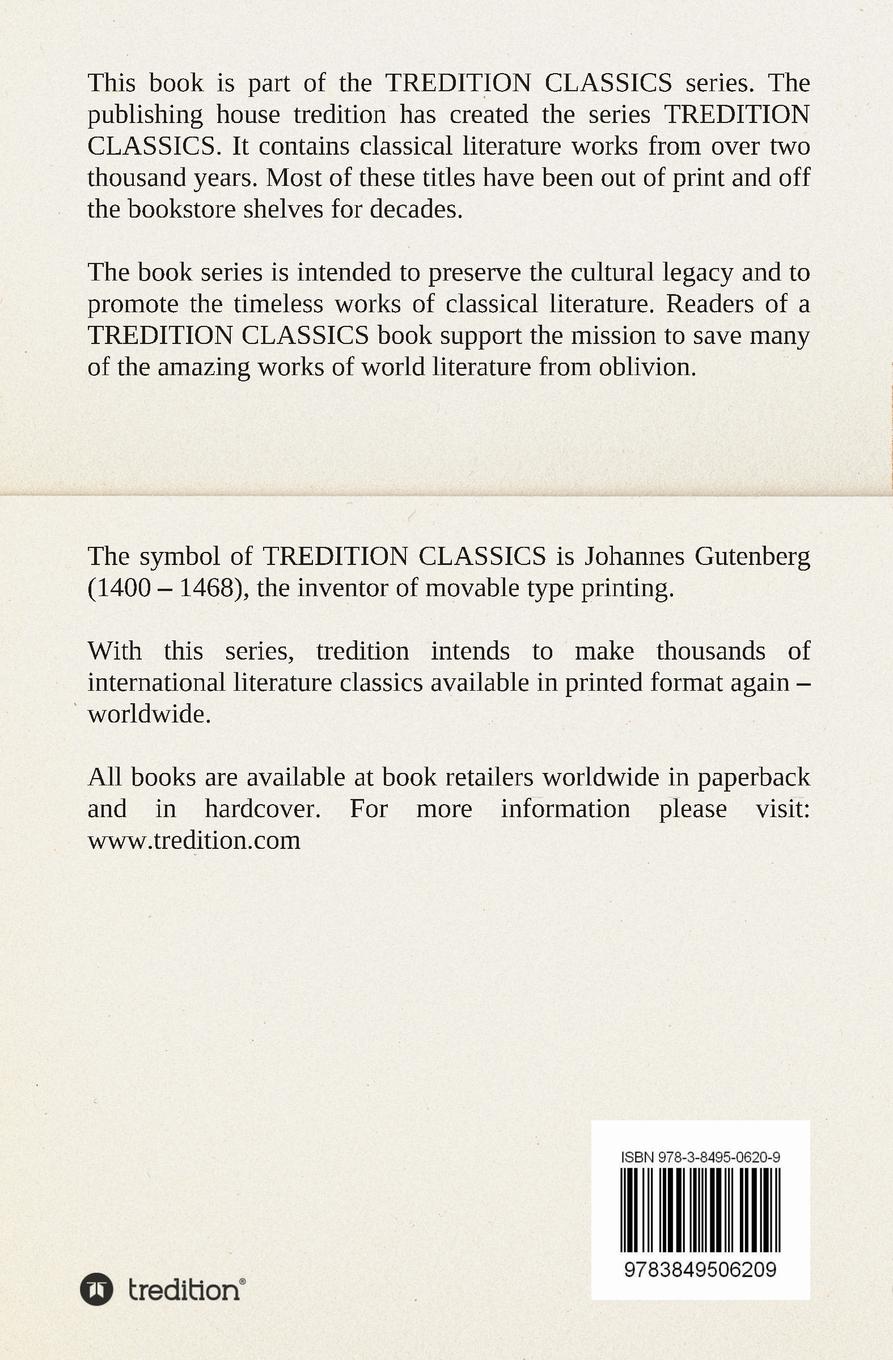 Rückseitencover Theologico-Political Treatise - Part 1