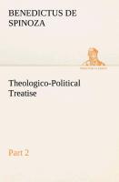 Vorderes Coverbild Theologico-Political Treatise - Part 2