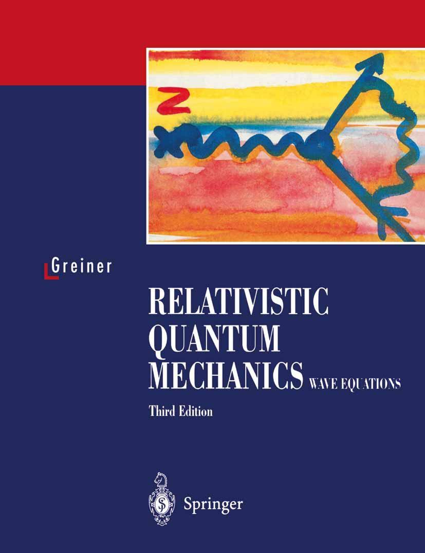 Vorderes Coverbild Relativistic Quantum Mechanics. Wave Equations