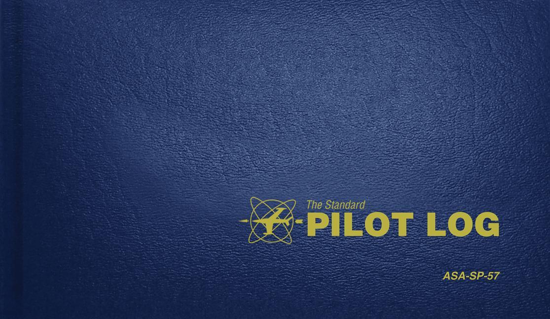 Vorderes Coverbild The Standard Pilot Log (Navy Blue)