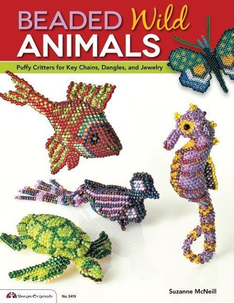 Vorderes Coverbild Beaded Wild Animals