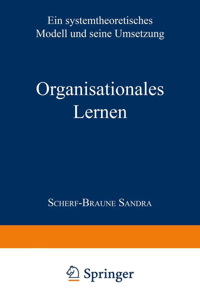 Vorderes Coverbild Organisationales Lernen