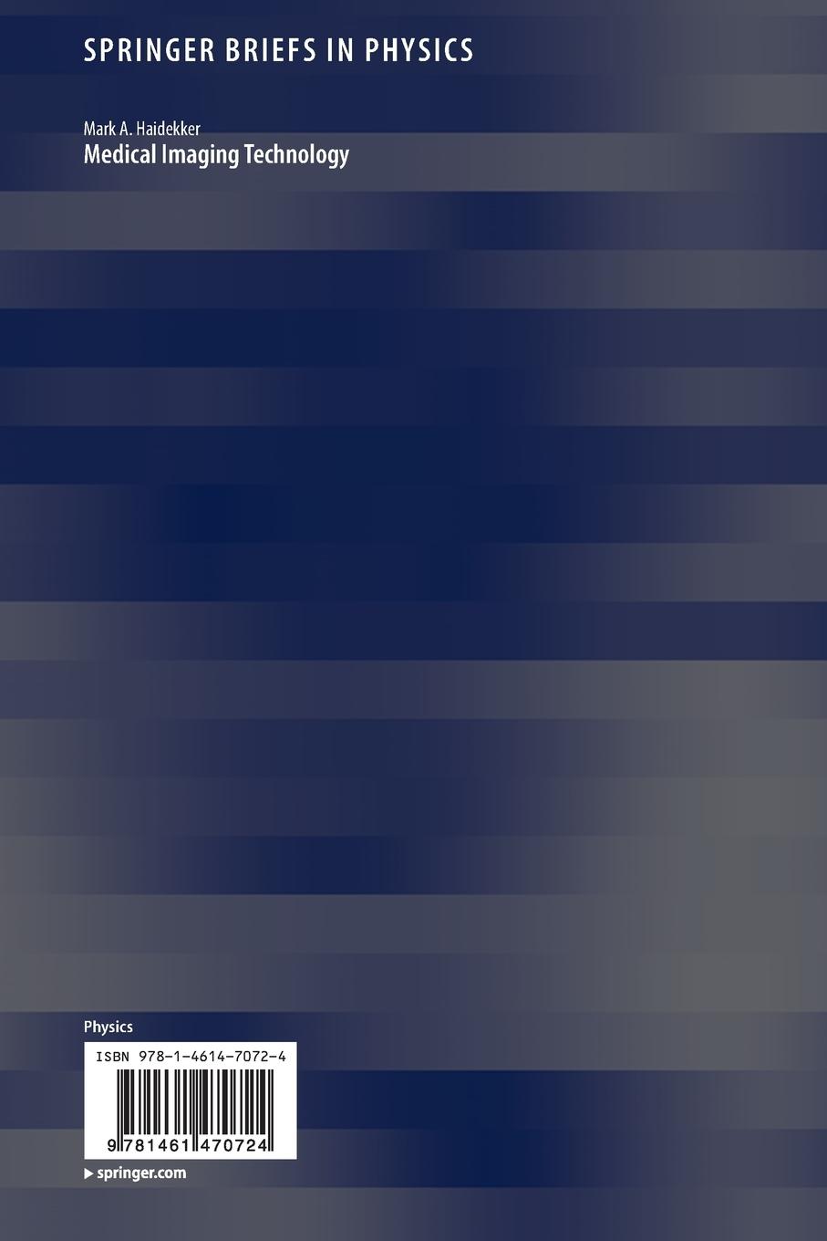 Rückseitencover Medical Imaging Technology