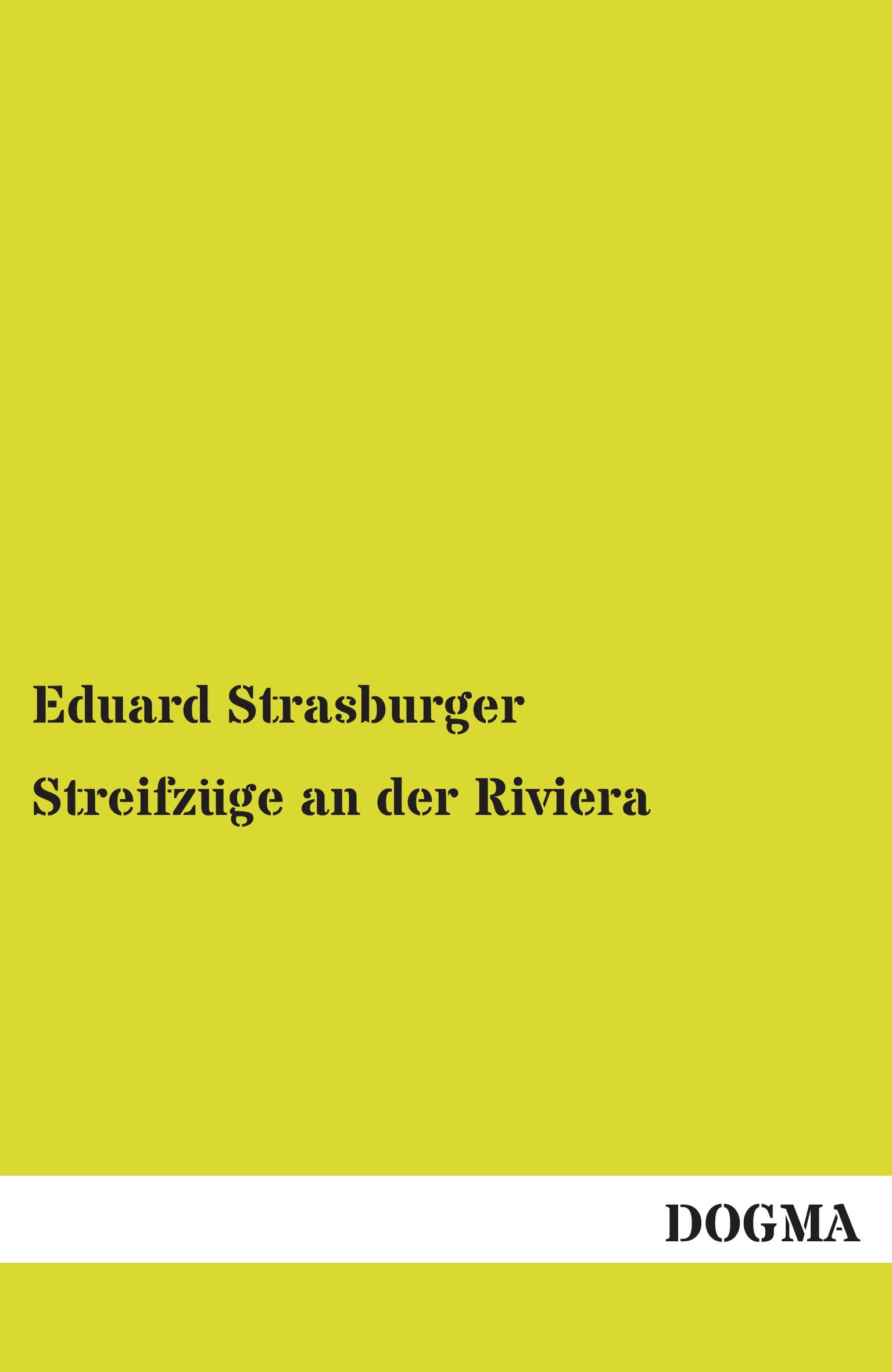 Vorderes Coverbild Streifzüge an der Riviera