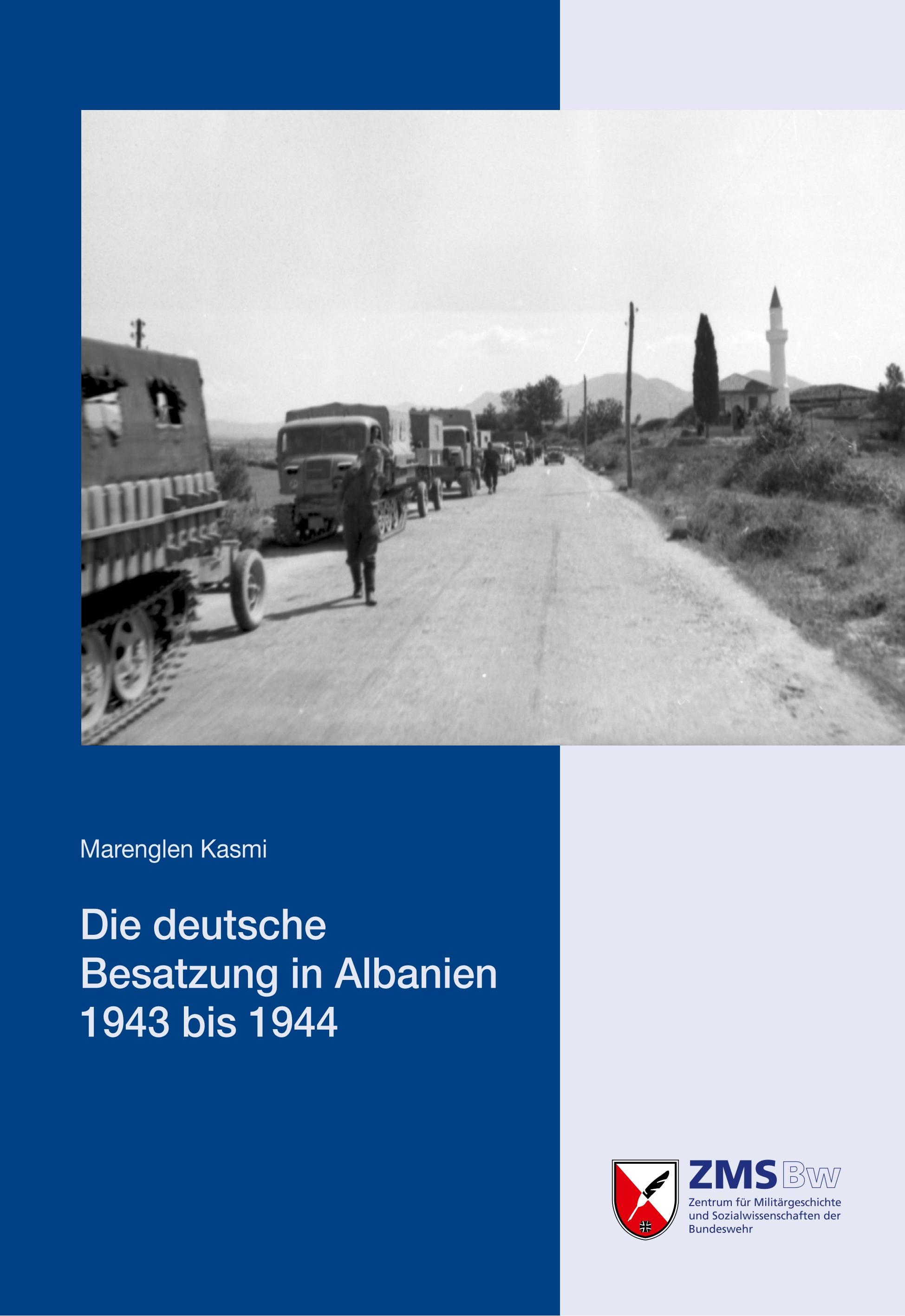 Vorderes Coverbild Die deutsche Besatzung in Albanien 1943 bis 1944