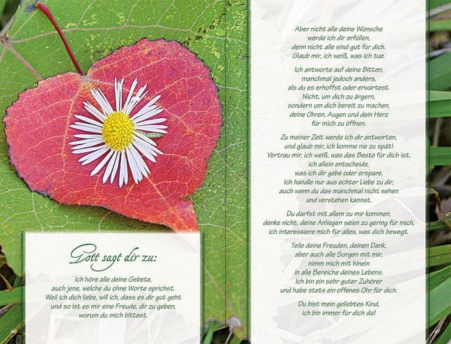 Beispielinhalt (Bild) Ich bin da, dir ganz nah