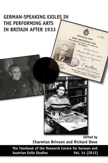 Vorderes Coverbild German-speaking Exiles in the Performing Arts in Britain after 1933