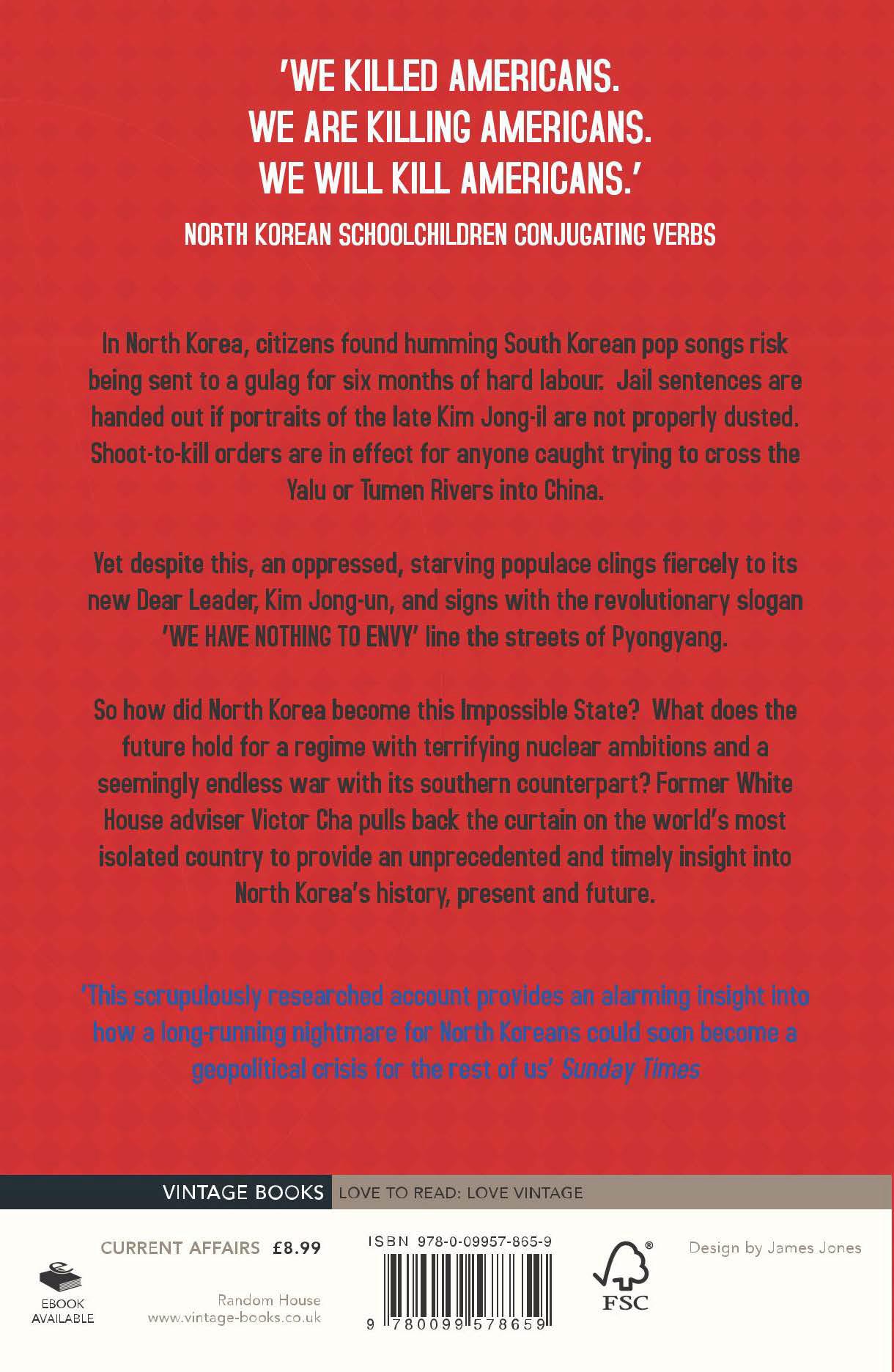 Rückseitencover The Impossible State