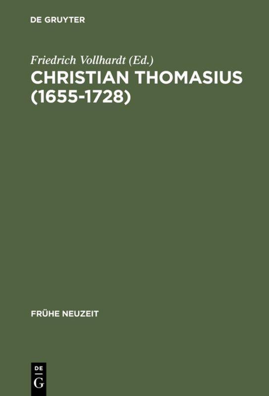Vorderes Coverbild Christian Thomasius (1655-1728)