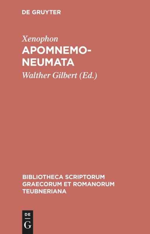 Vorderes Coverbild Apomnemoneumata