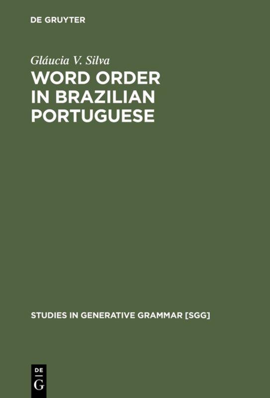Vorderes Coverbild Word Order in Brazilian Portuguese