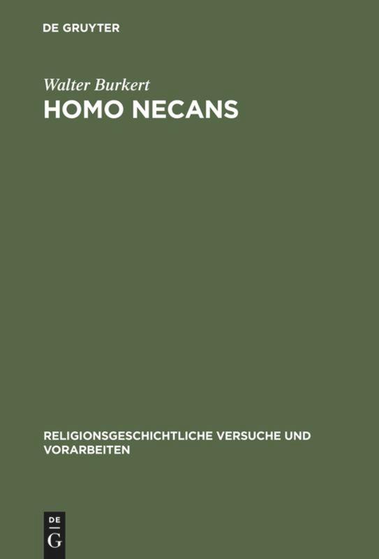 Vorderes Coverbild Homo Necans