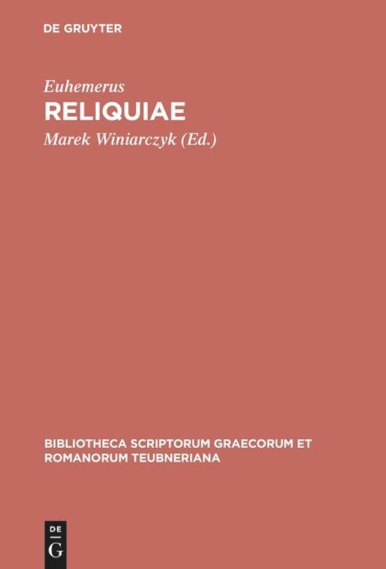 Vorderes Coverbild Reliquiae