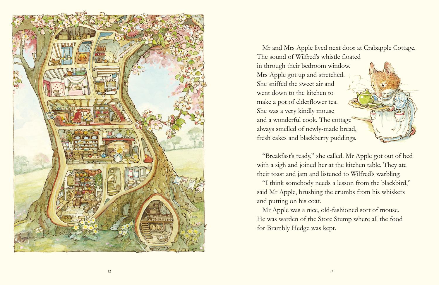 Beispielinhalt (Bild) The Complete Brambly Hedge