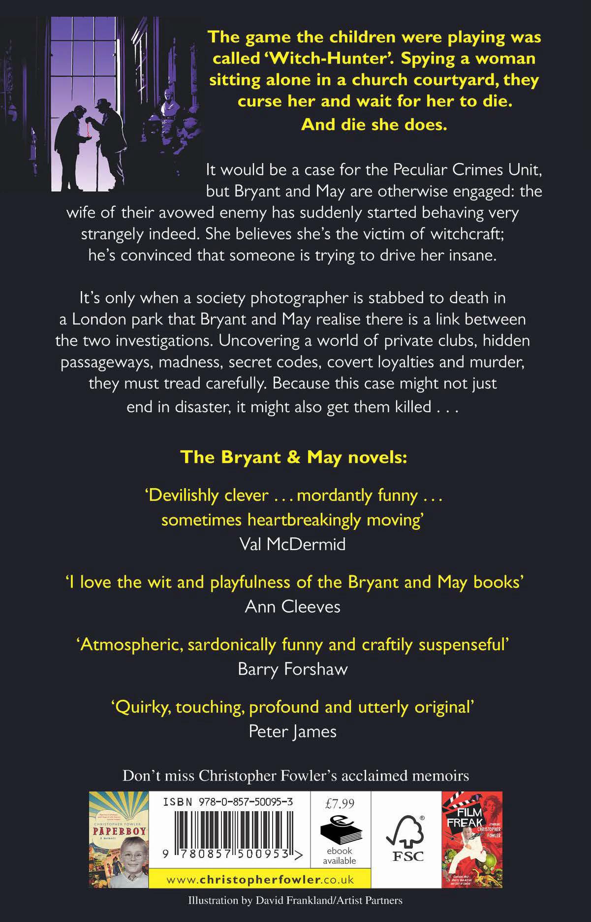 Rückseitencover Bryant & May and the Invisible Code