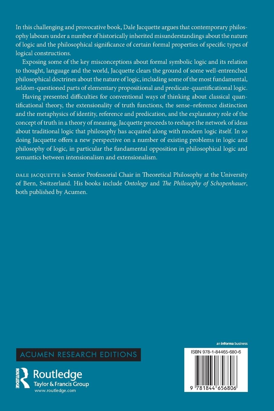 Rückseitencover Logic and How it Gets That Way