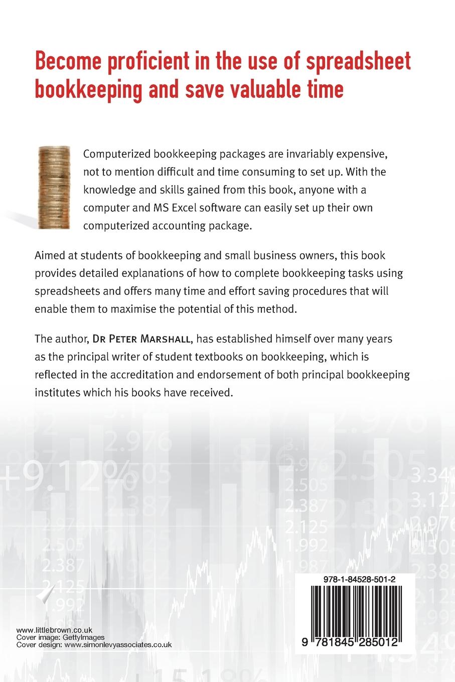 Rückseitencover Mastering Spreadsheet Bookkeeping