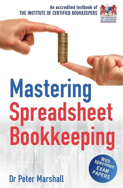 Vorderes Coverbild Mastering Spreadsheet Bookkeeping