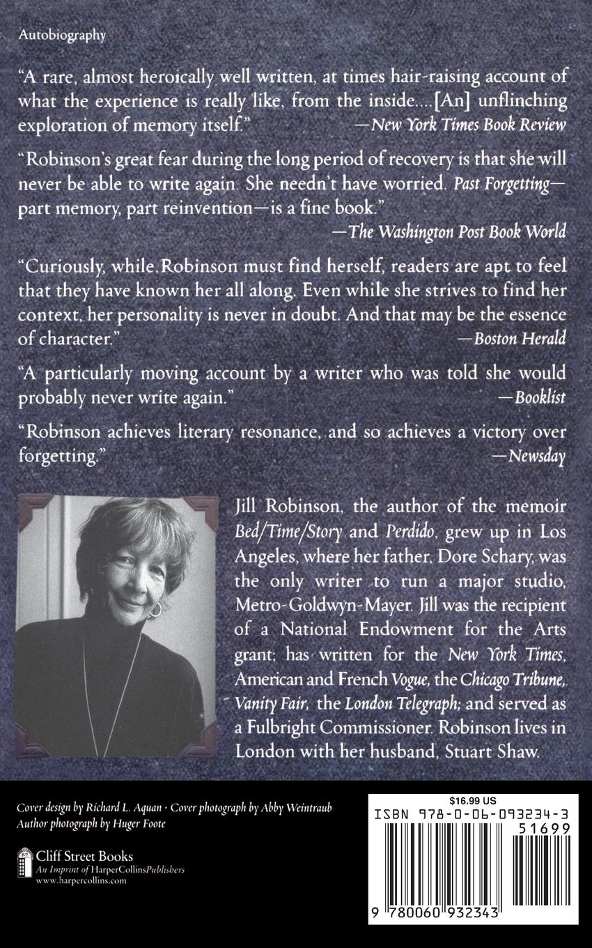 Rückseitencover Past Forgetting