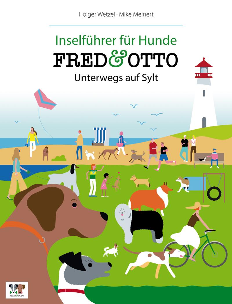 Vorderes Coverbild FRED & OTTO unterwegs auf Sylt