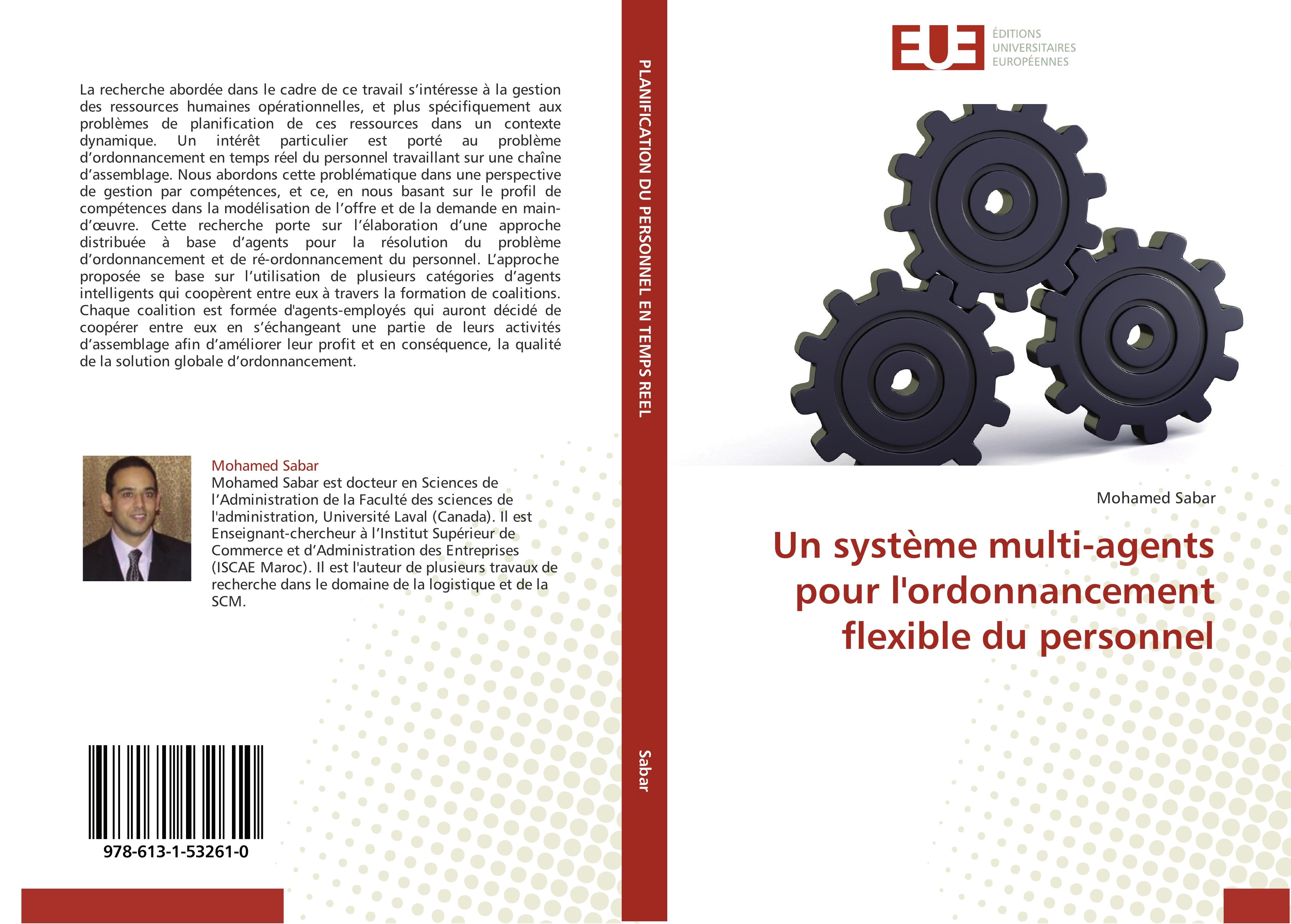 Vorderes Coverbild Un système multi-agents pour l'ordonnancement flexible du personnel