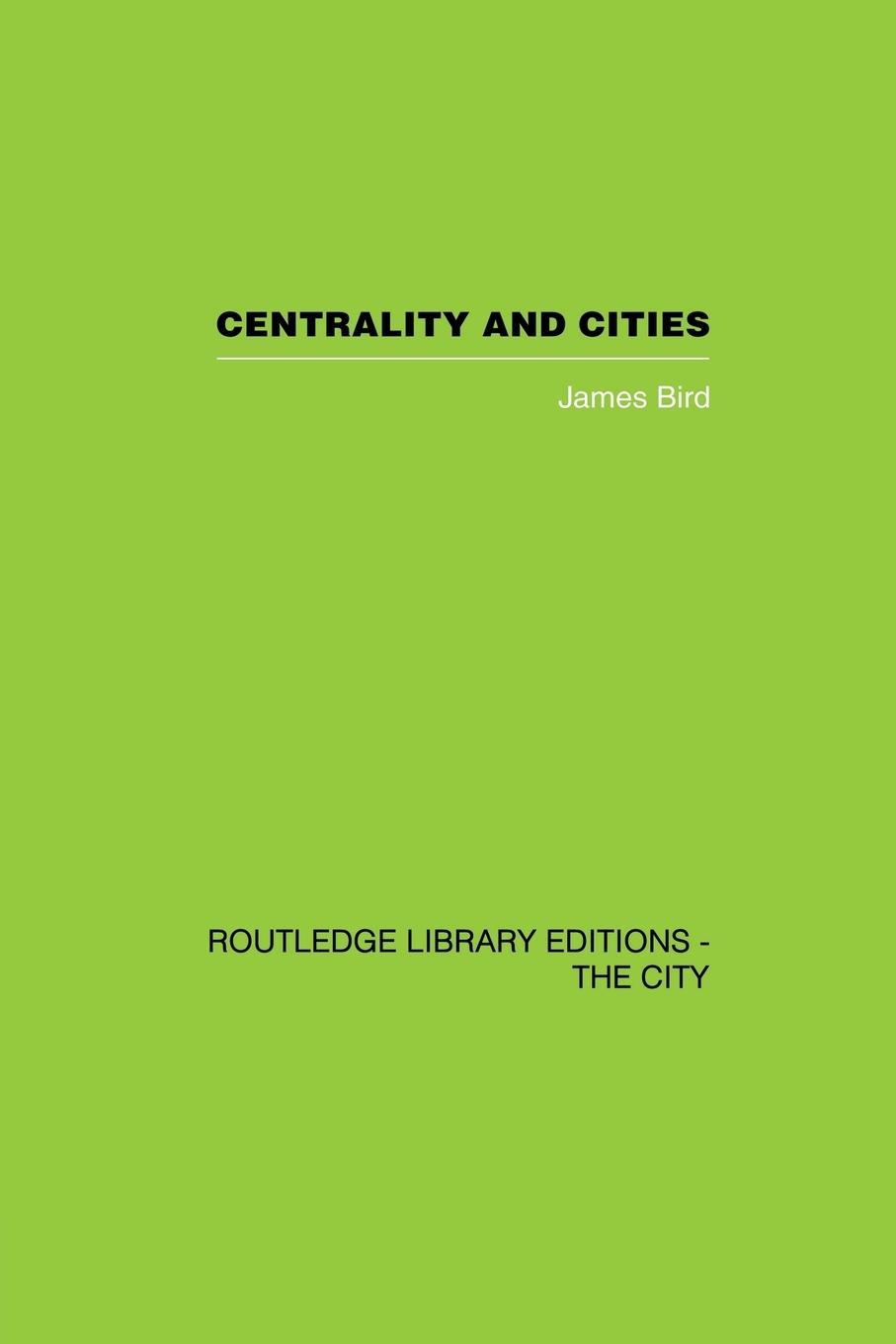 Vorderes Coverbild Centrality and Cities