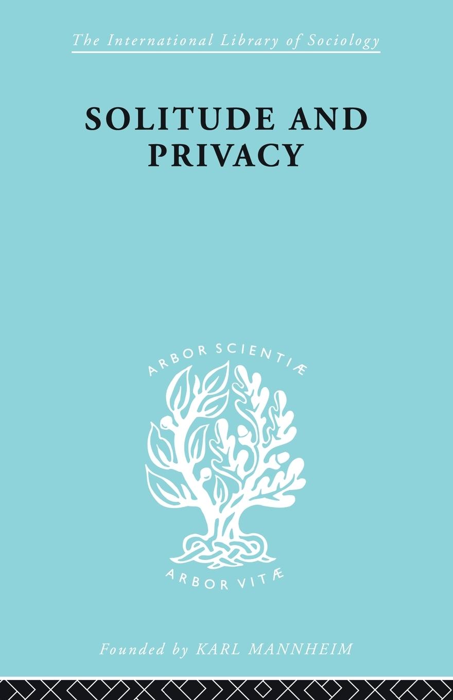 Vorderes Coverbild Solitude and Privacy